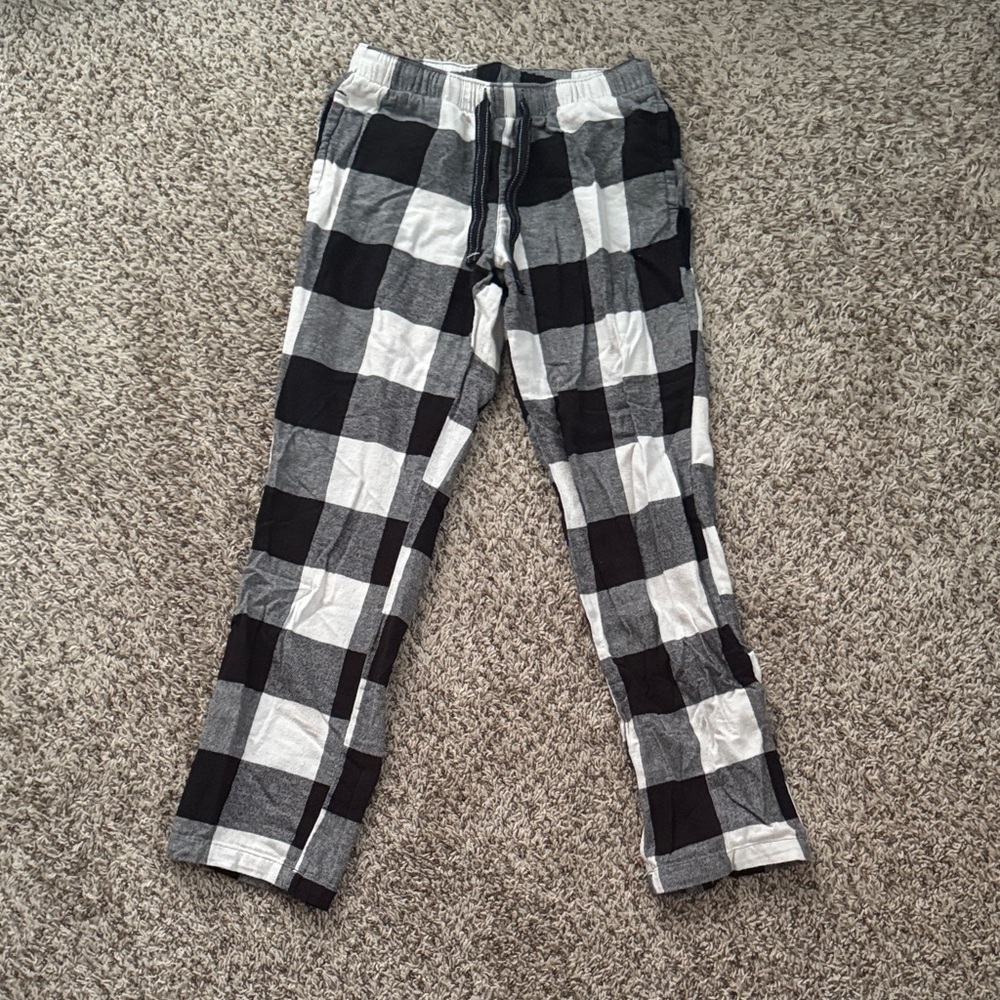Black and White Checkered PJs